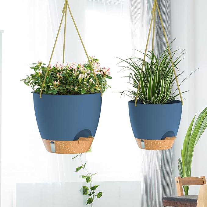 ZMTECH 10 Inch Hanging Planters - Image 4