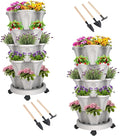 DUNCHATY Stackable Planter, Vertical Garden Planter by DUNCHATY