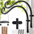 Qiang Ni Outdoor Bird Feeder Hanger Hooks: 12-Inch 50Lbs Wall Hanging Plant by QiangNi