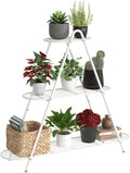 Plant Stand for Patio, 3-Tier Metal Plant Shelf–Indoor/Outdoor Display Rack for by Furshus