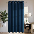 Joydeco Blackout Patio Sliding Door Curtains 96 Inches Long, Grommet Privacy by JOYDECO