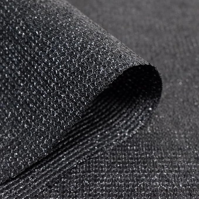 LOVE STORY 3'x115'' Black Balcony Privacy Screen Fence, UV Protection - Image 7
