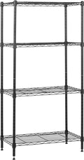 Amazon Basics 4-Shelf Steel Wire Storage Shelves by AmazonBasics