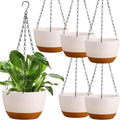 Mumufy 6 Pcs 8 Inch Hanging Planter by Mumufy