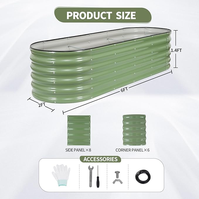 Galvanized Raised Garden Bed - Image 6