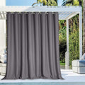 NICETOWN Patio Outdoor Curtain 120" Extra Wide Waterproof by NICETOWN