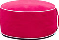 QILLOWAY Indoor/Outdoor Inflatable Stool, Round Ottoman, All Weather Foot Rest by QILLOWAY