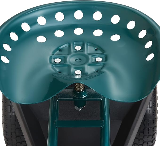 VEVOR Garden Cart Rolling Workseat - Image 9