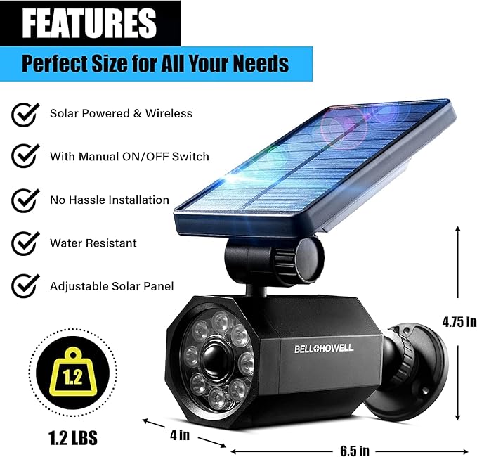 Bell+Howell Bionic Spotlight Original LED Solar Outdoor Lights - Image 3