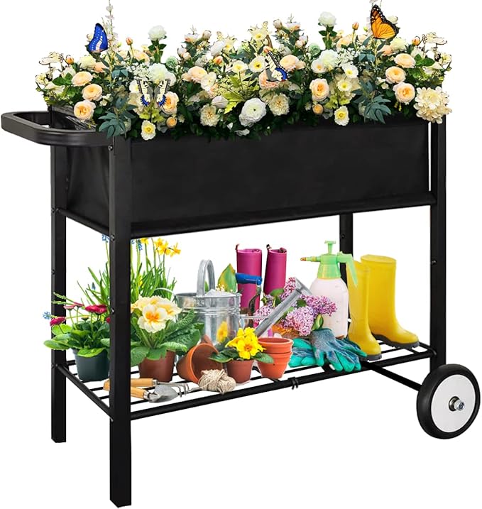 Koutemie Outdoor Raised Planter Bed Box by Koutemie