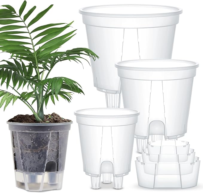 Self Watering Pots for Indoor Plants by Wonderjune
