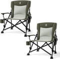 EVER ADVANCED Oversized Folding Camping Chair, by EVERADVANCED
