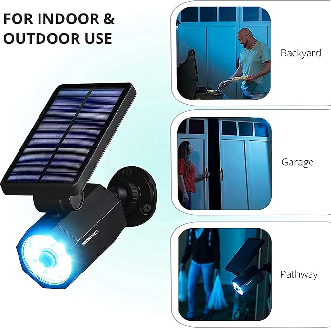 Bell+Howell Bionic Spotlight Deluxe Solar-Powered Spot Light 25 Feet Motion - Image 5