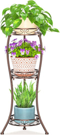 LASZOLA Bronze 3 Tier Tall Plant Stand by LASZOLA