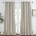 NICETOWN Blackout Curtain for Living Room, Thermal Insulated Solid Grommet by NICETOWN