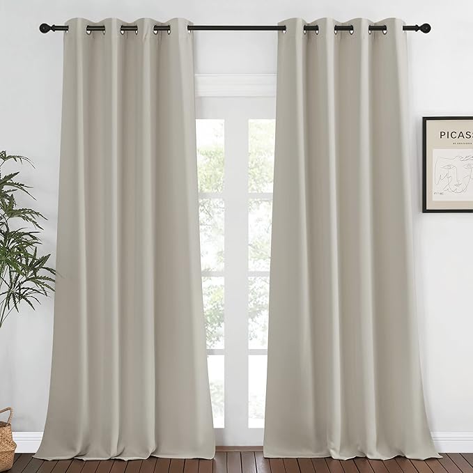 NICETOWN Blackout Natural Window Treatment by NICETOWN