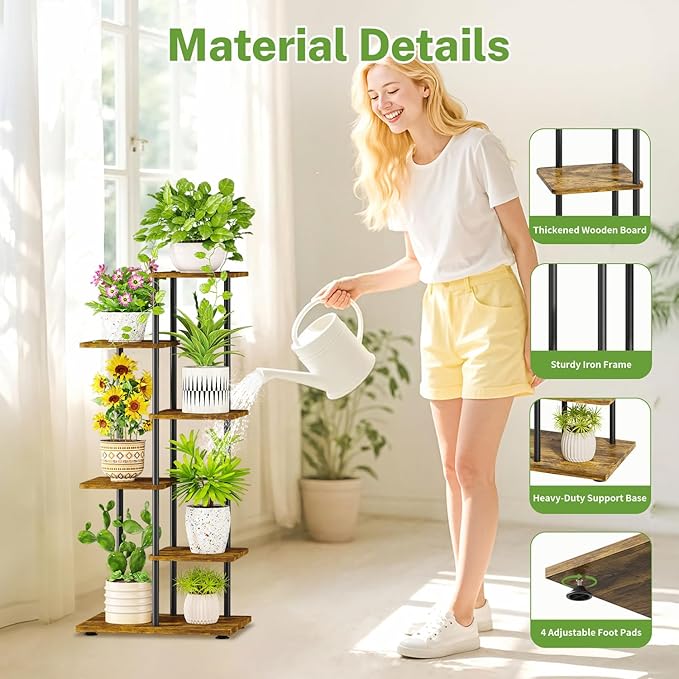 iDavosic.ly 5 Tier Plant Stand Indoor - Image 4