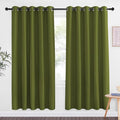 NICETOWN Olive Green Blackout Curtains by NICETOWN