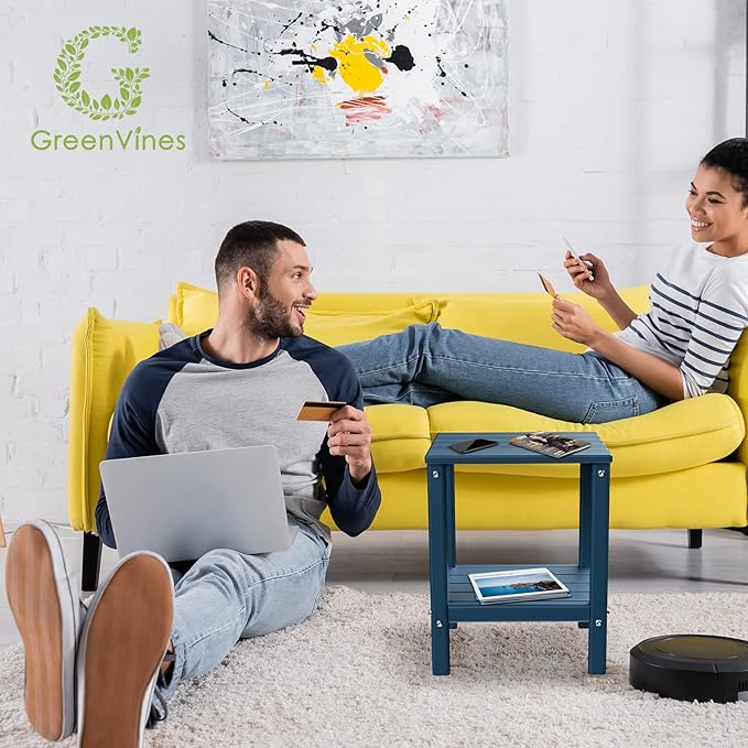 GREENVINES Outdoor Rocking Chair Set | 3-Piece | 2 Rocking Chairs - Image 8