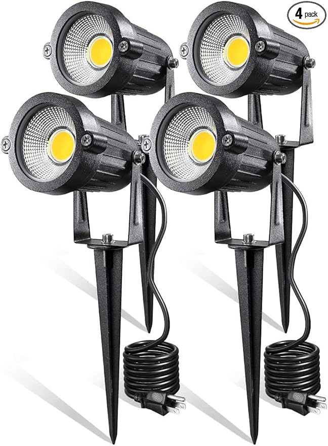 Z LED Landscape Lights, 5W Outdoor Pathway Garden Yard Spotlight, IP65 by Z