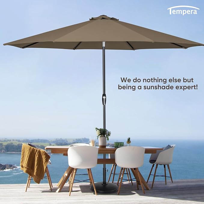 Tempera Patio Market Outdoor Table Umbrella - Image 7