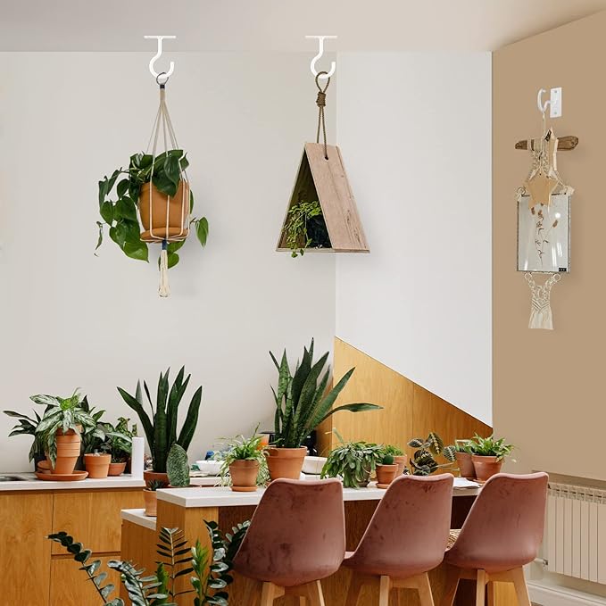 Plant Hooks for Hanging Plant Bracket 6inch Metal Plant Hanger Decorative - Image 2