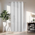 Joydeco Blackout Door Curtain for Doorway Privacy 108 Inches Long, Grommet by JOYDECO