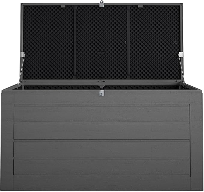 Cosco Outdoor Living 88180BGY1E Cosco Outdoor Patio Storage, Extra Large - Image 10