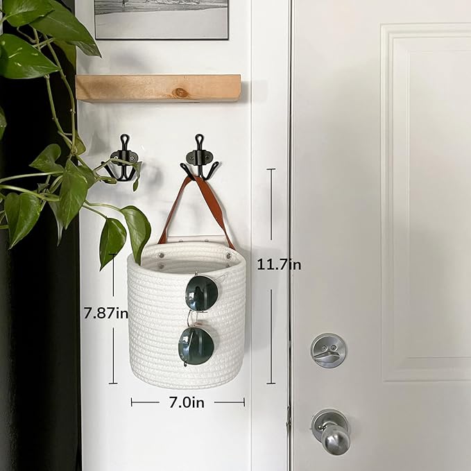Goodpick 2pack Rope Hanging Basket - Image 4