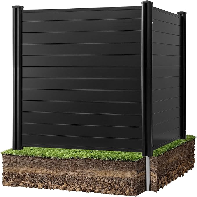 VEVOR 2 Panels Outdoor Privacy Screen, 48 x 48 in Air Conditioner Fence by VEVOR