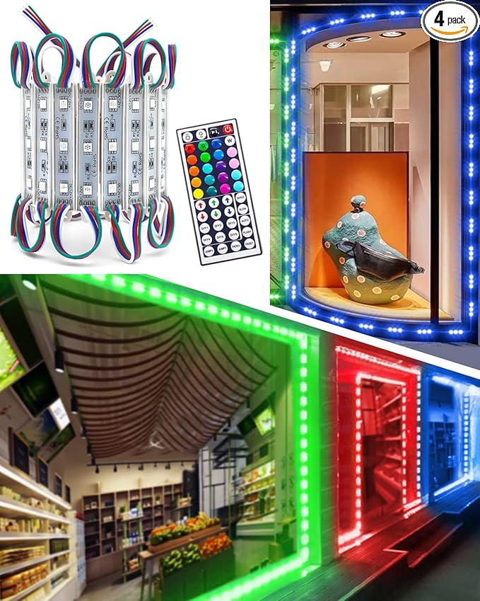 LED Storefront Lights for Business Waterproof Decorative Light for Advertising by BrightEnoughtoAttractCustomersAttention