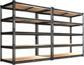 Garage Storage Shelves, 2400 LBS Heavy Duty Shelving, Metal Garage Shelves by Unknown