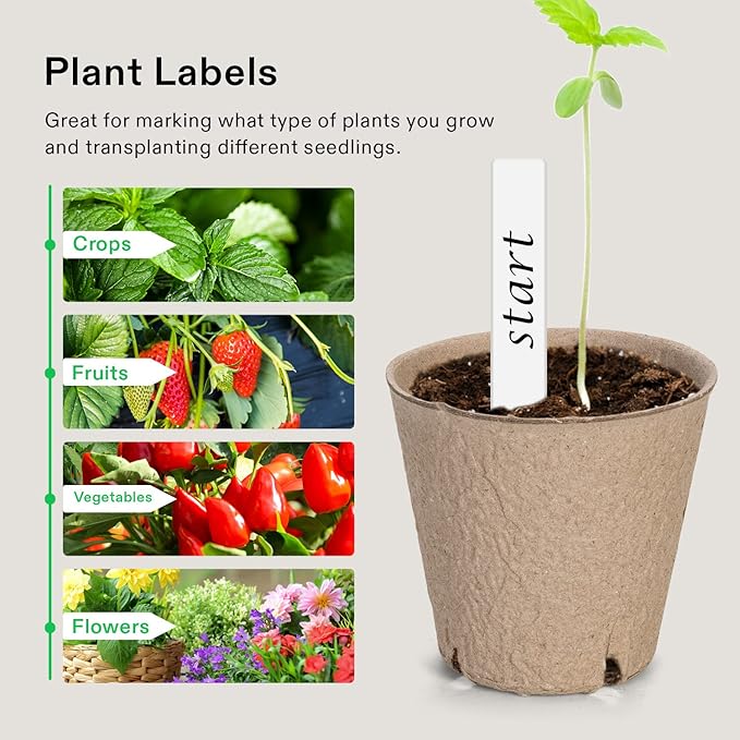 VIVOSUN Peat Pots, 120 Packs 3.15-Inch Seed Starting Pots - Image 7