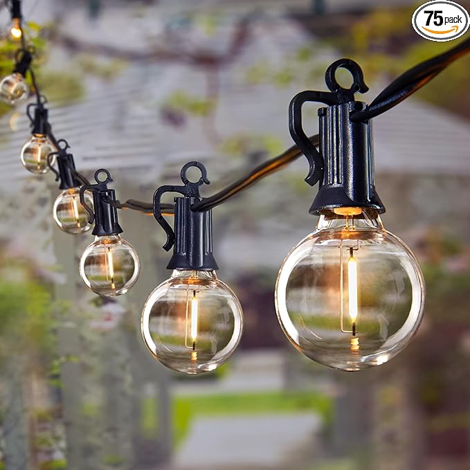 Brightown LED Outdoor String Lights - 150FT Patio Lights by Brightown