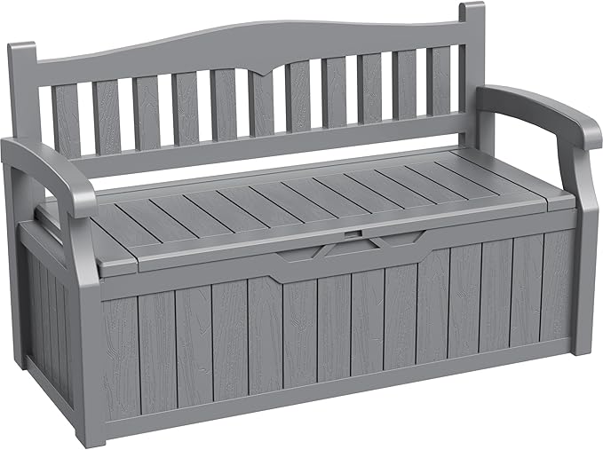 Greesum 80 Gallon Storage Bench Outdoor Deck Box by BuynowfromGreesum