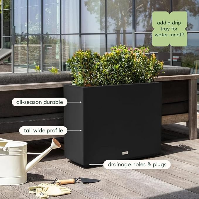 Veradek Block Series Span Plastic Planter - Image 6