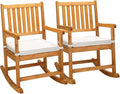 VINGLI Outdoor Rocking Chair, Weatherproof Rocker by VINGLI