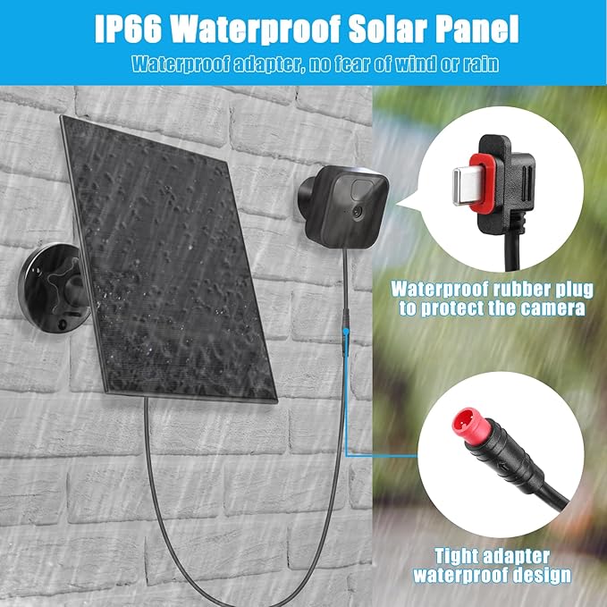5W Solar Panel Compatible with Blink Outdoor 4/Blink XT/XT2 and Blink Outdoor - Image 6