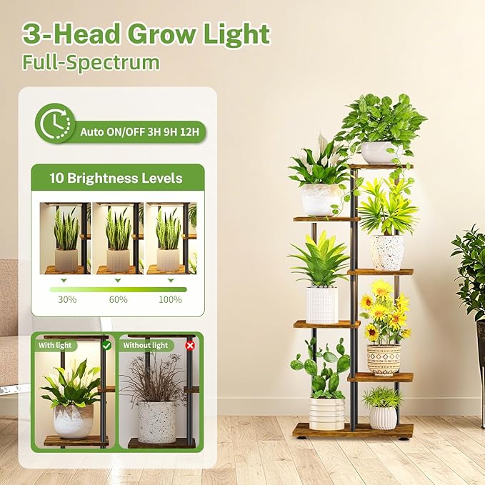 iDavosic.ly 5 Tier Plant Stand Indoor - Image 2