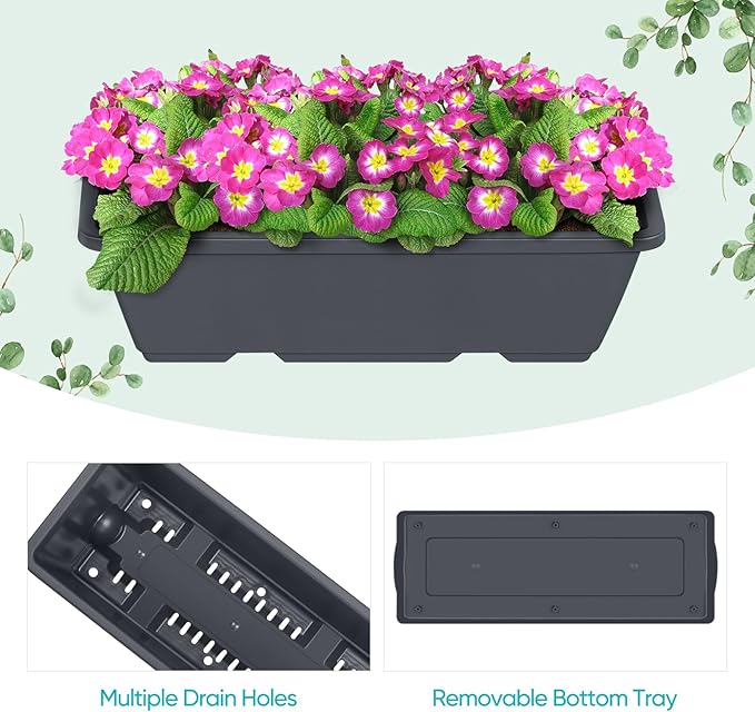 Vertical Garden Planter 3 Tier Raised Garden Bed Herb Planter Outdoor Standing - Image 3
