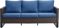Belord Outdoor Couch Patio Furniture: Wicker Patio Sofa by Belord