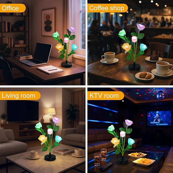 Upgraded Solar Garden Lights, 2 Pack Outdoor Solar Lights, New Round Panel - Image 2
