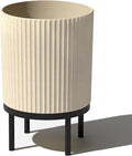 Veradek Demi Series Round Planter w/ Stand by VeradekOutdoor