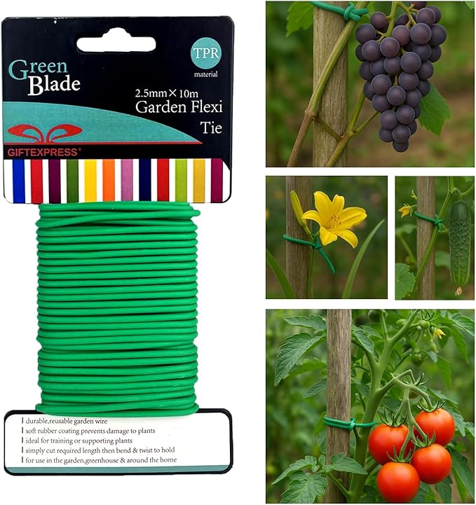 GiftExpress 32.8ft Garden Wire Soft Tie 32.8', Garden Plant Support by GIFTEXPRESS