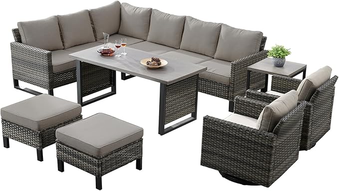 Belord Patio Sectional Furniture Set by Belord