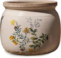 Vintage Ceramic Ice Crack Flower Pot by Dosayes