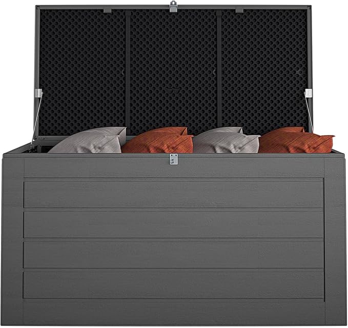 Cosco Outdoor Living 88180BGY1E Cosco Outdoor Patio Storage, Extra Large - Image 11