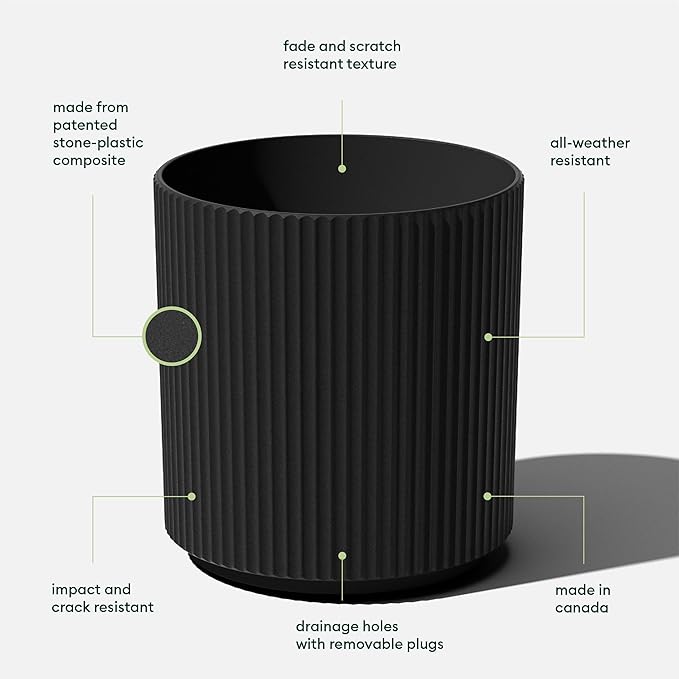 Veradek Mason Series Demi Planter - Image 2