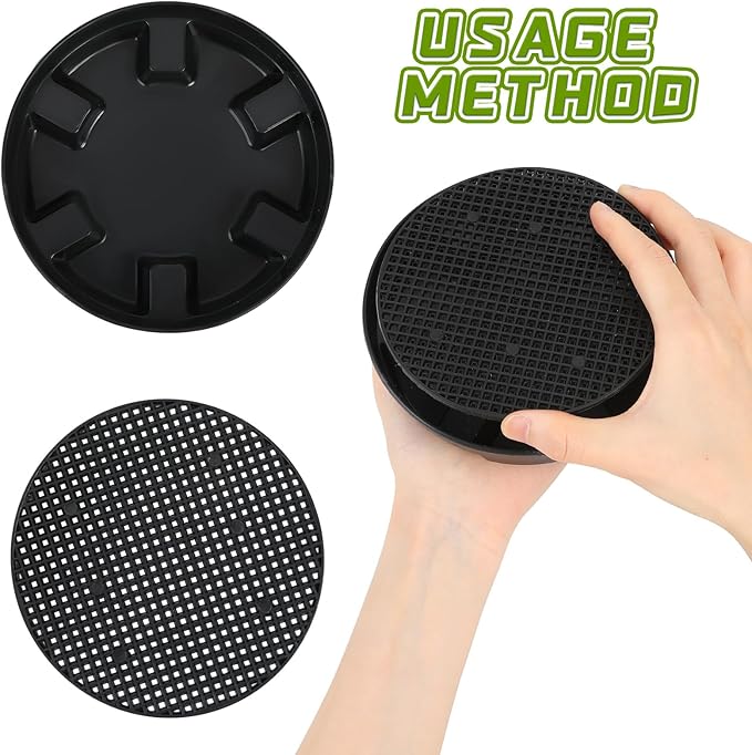 UPINS 6 Pcs Invisible Self Watering Planter, 6.7 Inches Insert Auto Plant - Image 5