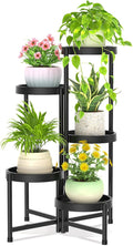 iDavosic.ly 5 Tier Folding Plant Stand Indoor Outdoor by iDavosicly